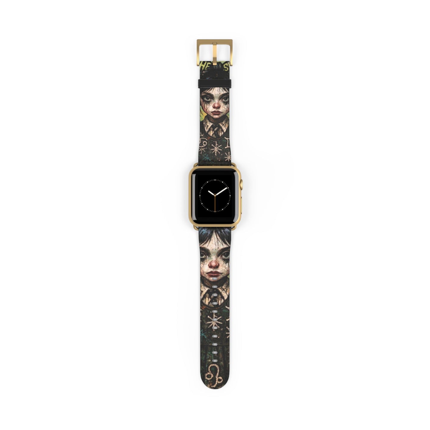 Gothic Art Watch Band - Unique Design for Fashion Enthusiasts