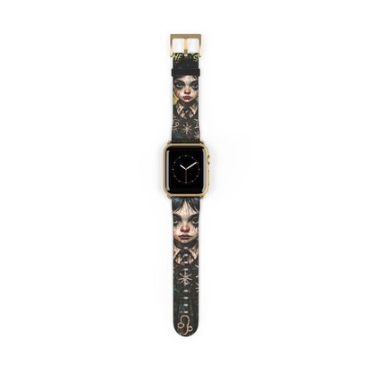 Gothic Art Watch Band - Unique Design for Fashion Enthusiasts