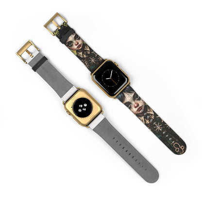 Gothic Art Watch Band - Unique Design for Fashion Enthusiasts