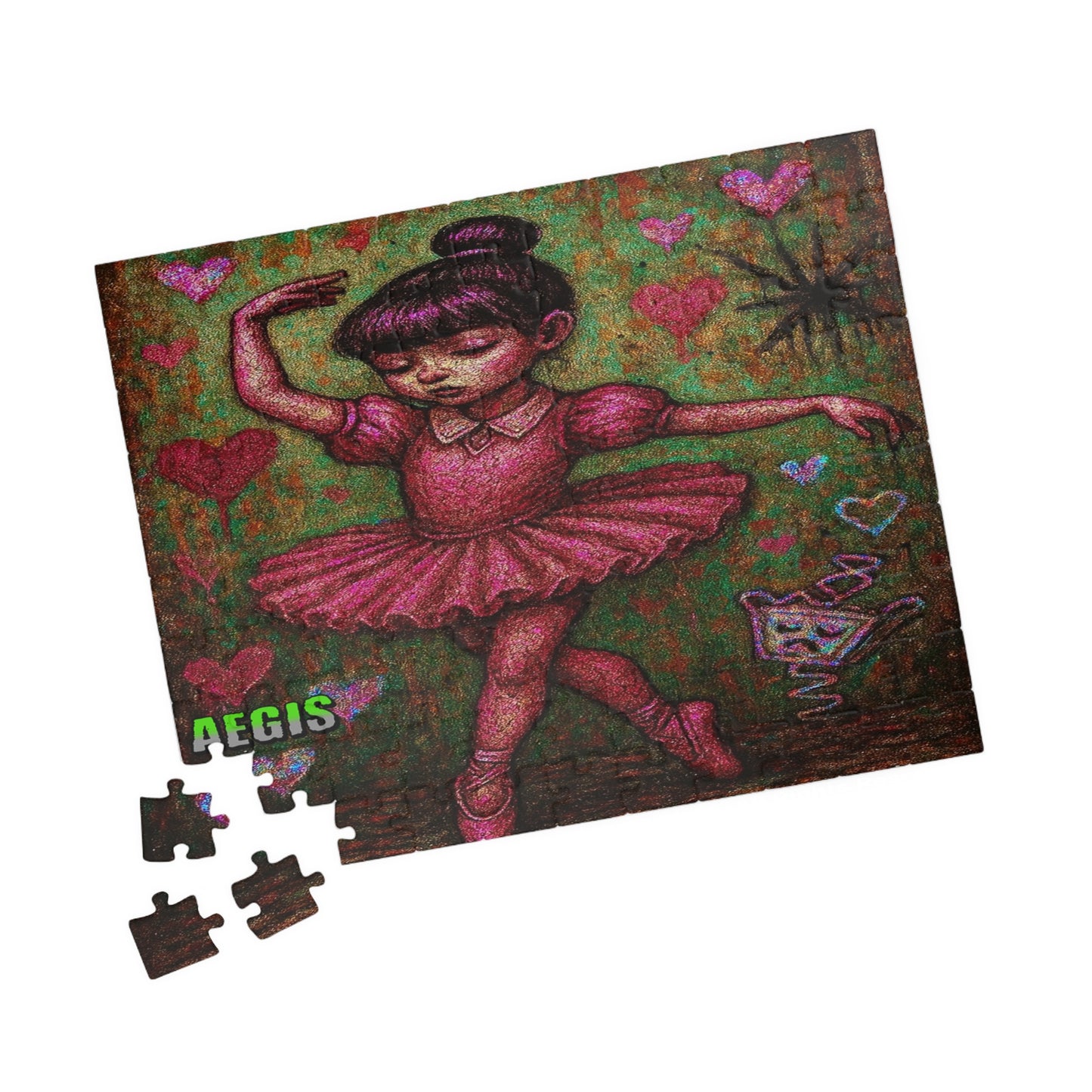 Haunted Homeroom-AEGIS Puzzle (110, 252, 520, 1014-piece)
