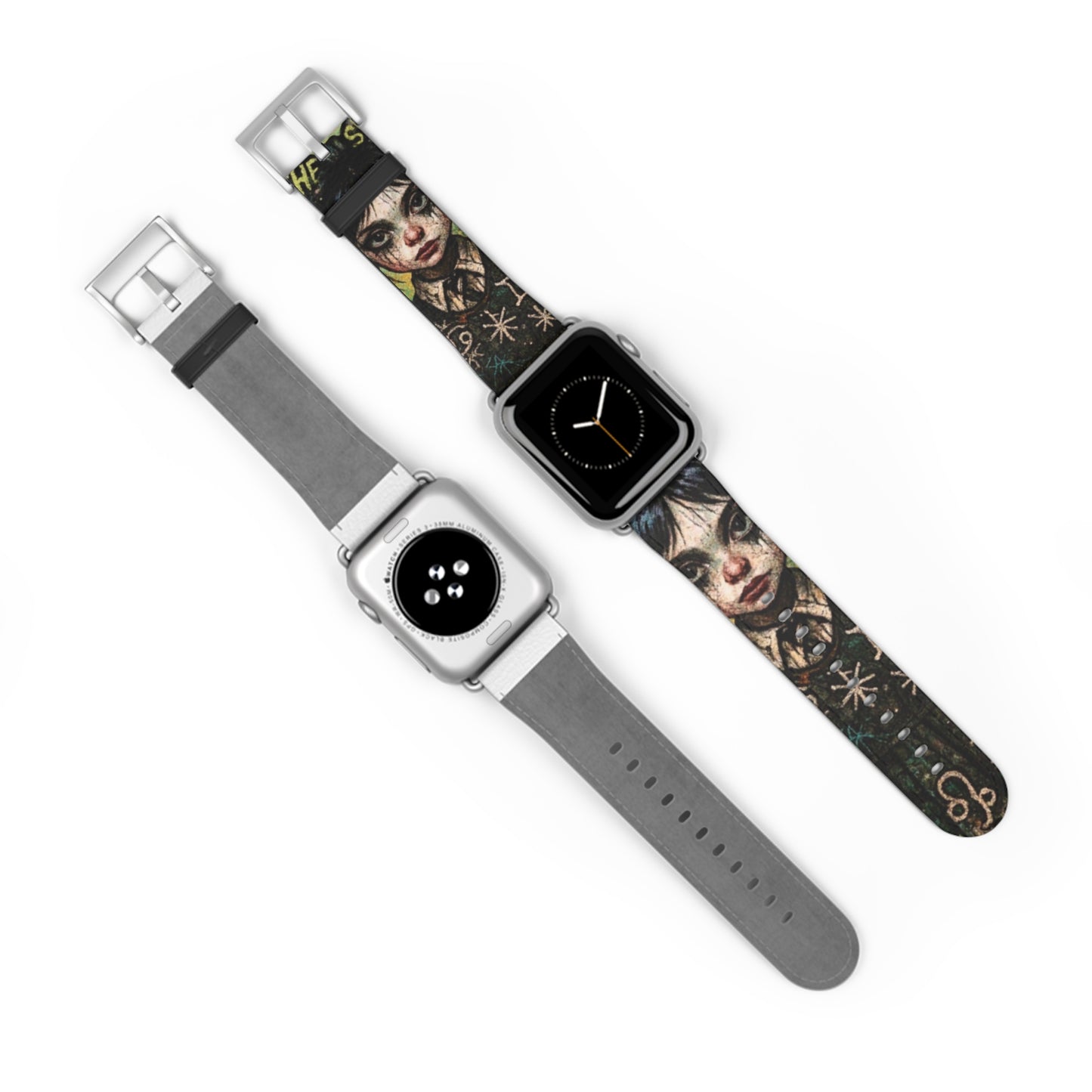 Gothic Art Watch Band - Unique Design for Fashion Enthusiasts