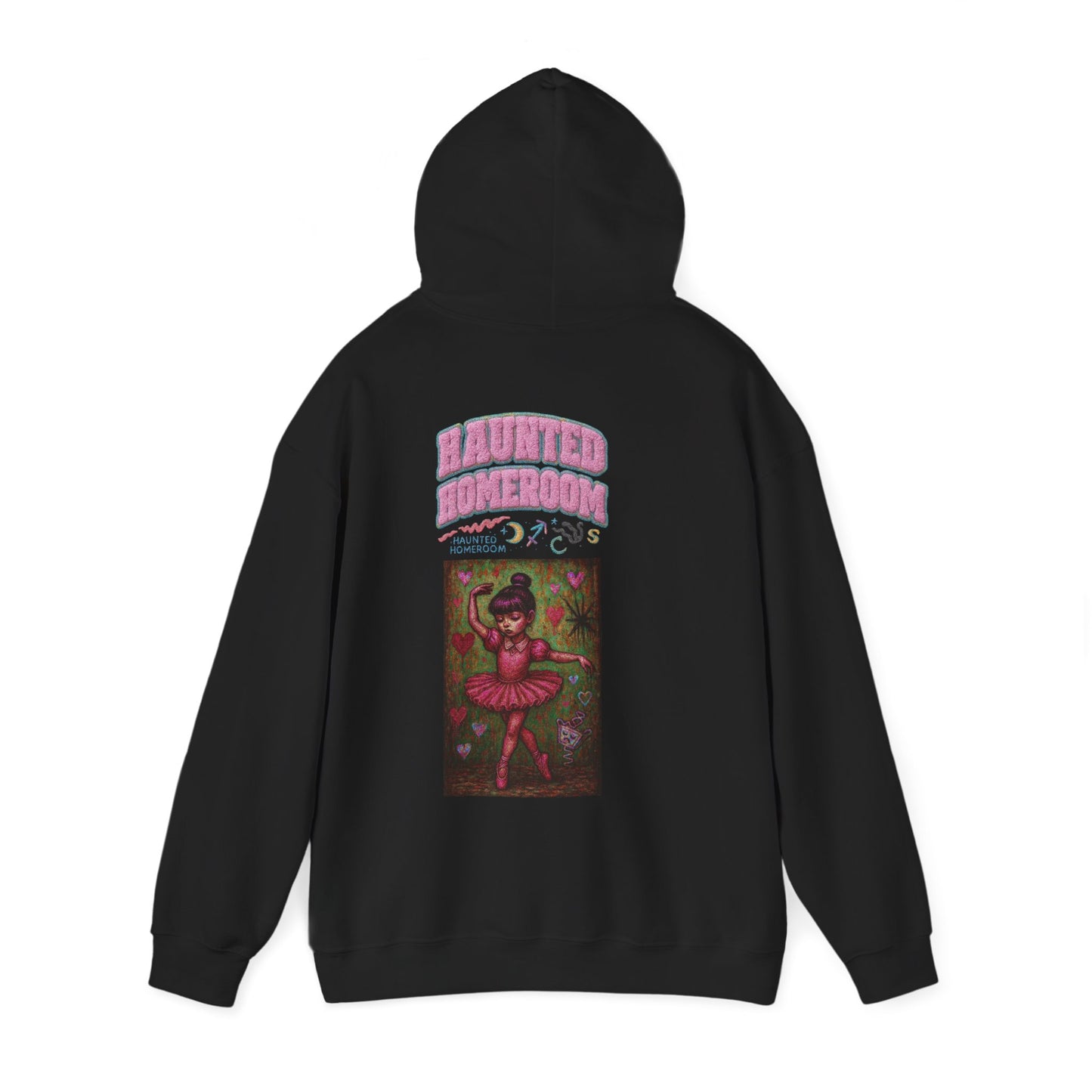 Haunted Ballerina Hooded Sweatshirt