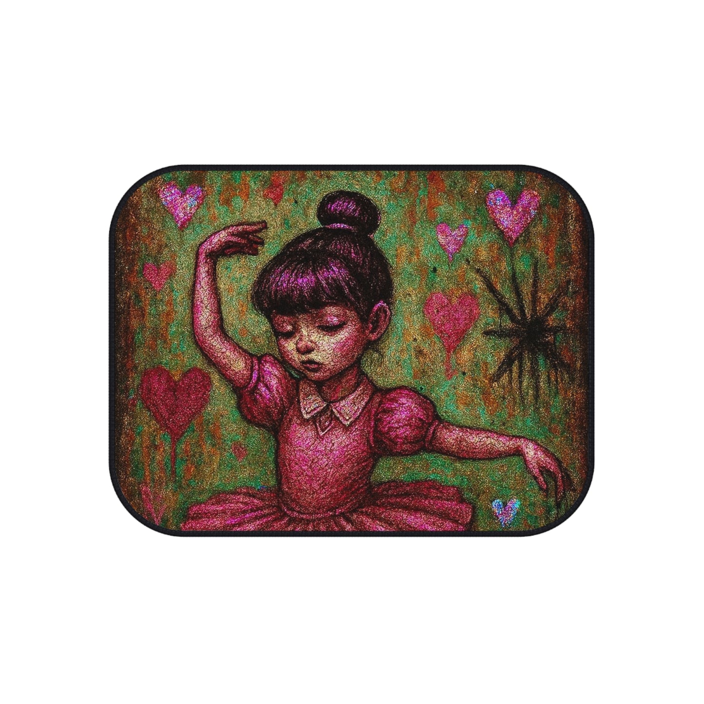 Whimsical Ballerina Car Mats - Set of 4
