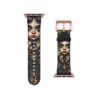 Gothic Art Watch Band - Unique Design for Fashion Enthusiasts