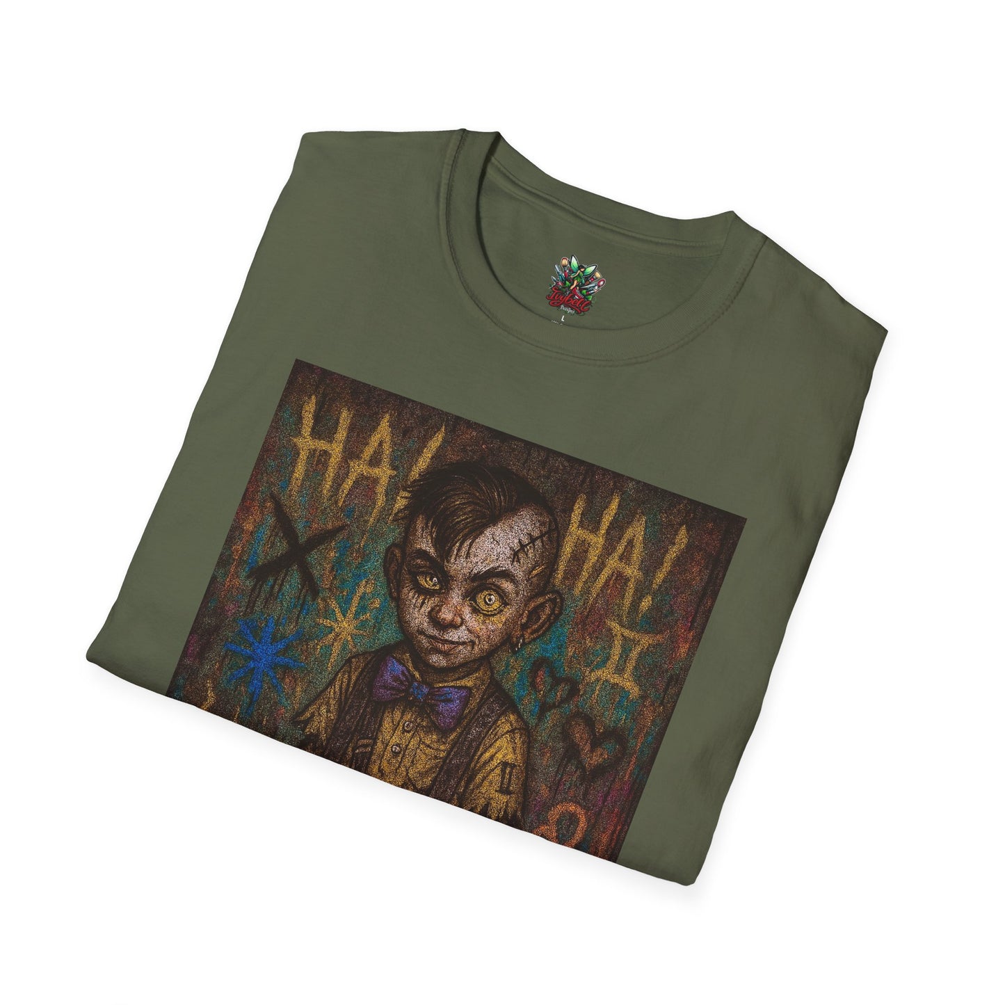 Jasper Haunting Humor Unisex Softstyle T-Shirt