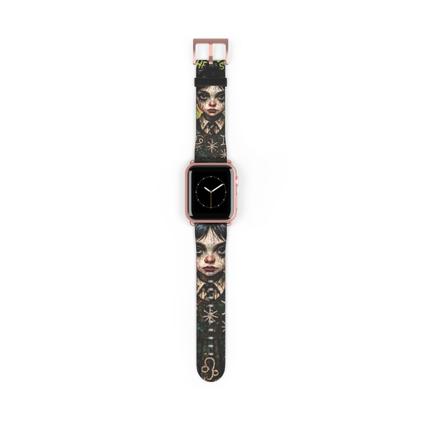 Gothic Art Watch Band - Unique Design for Fashion Enthusiasts