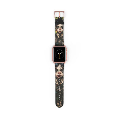 Gothic Art Watch Band - Unique Design for Fashion Enthusiasts