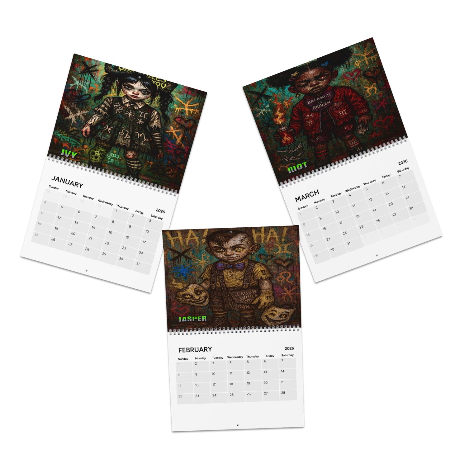 Calendar (2026) Haunted HomeRoom