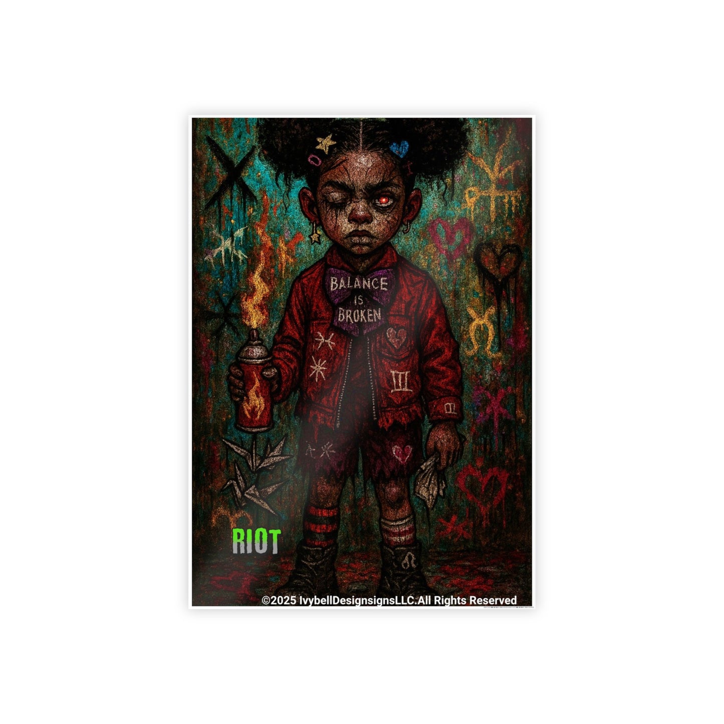 Riot Gloss Poster - Riot Balance & Broken