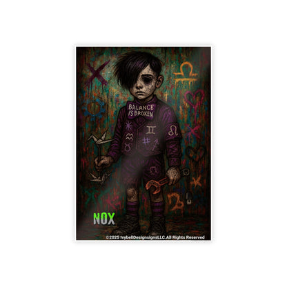Haunted Homeroom Gloss Poster –Nox