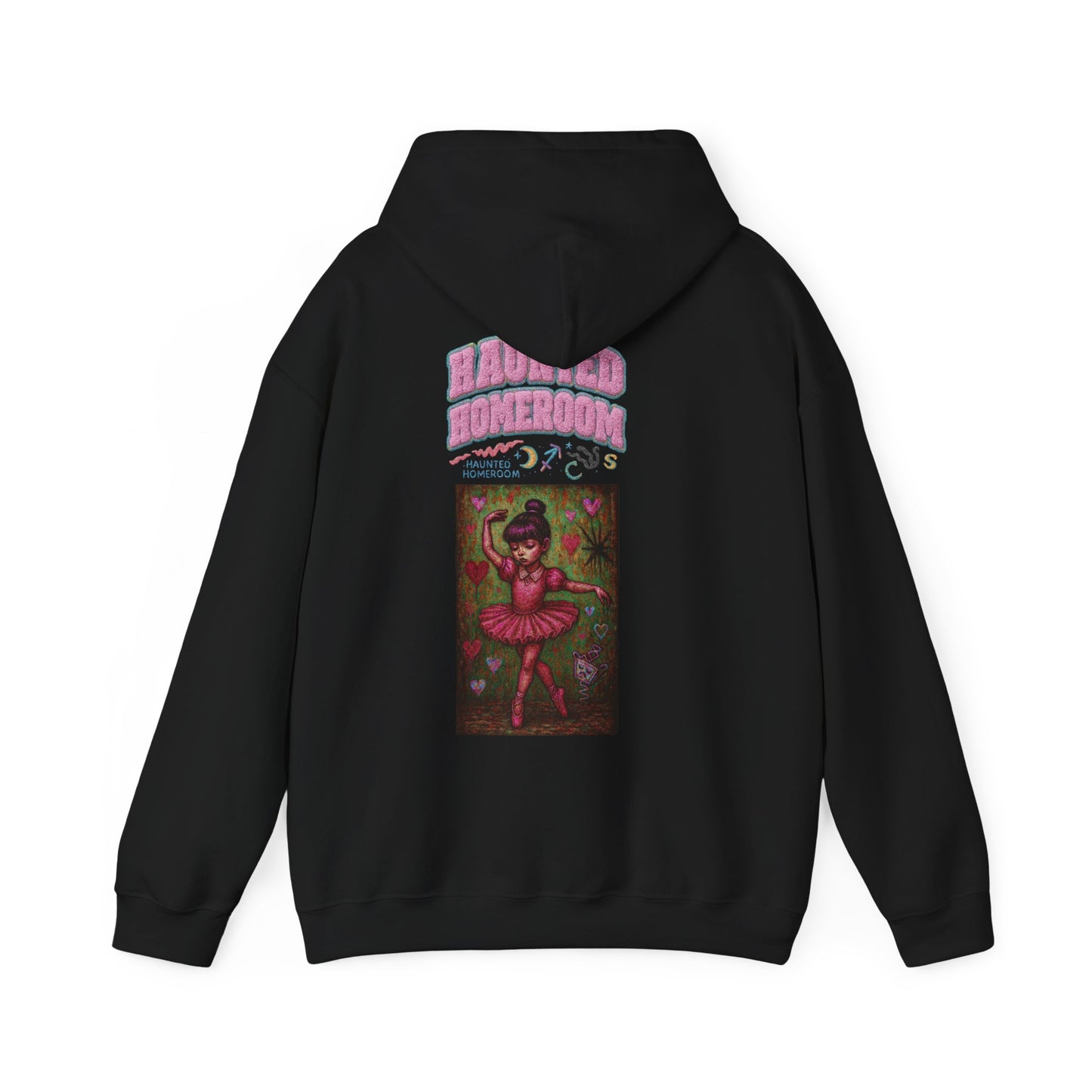 Haunted Ballerina Hooded Sweatshirt