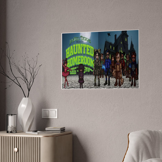 Haunted Homeroom Gloss Poster