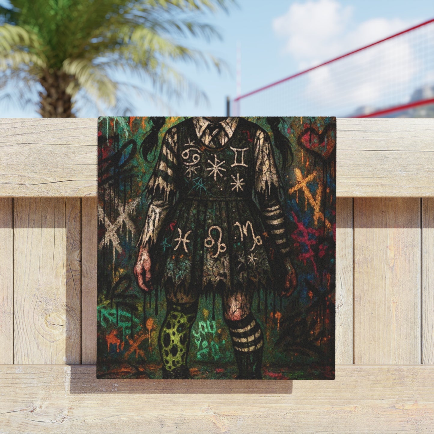 Mystical Beach Towels - Artful Designs for Bohemian Vibes