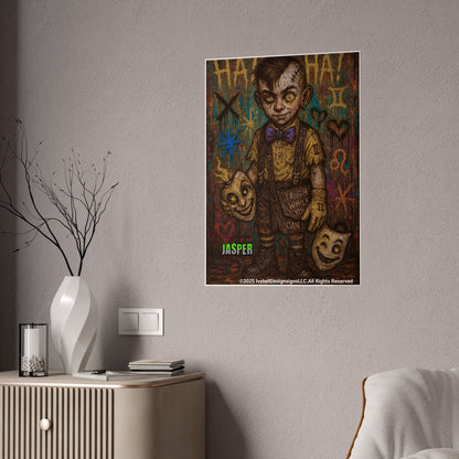 Haunted Homeroom Gloss Poster - Jasper