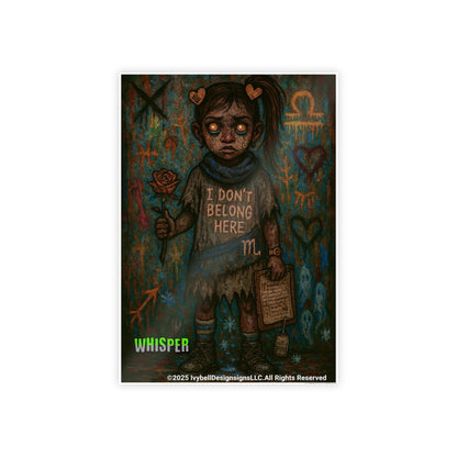 Haunted Homeroom Gloss Poster - WHISPER