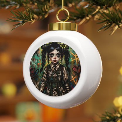 Gothic Christmas Ball Ornament Set