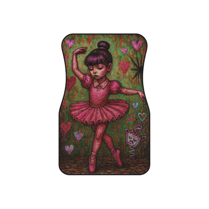 Whimsical Ballerina Car Mats - Set of 4