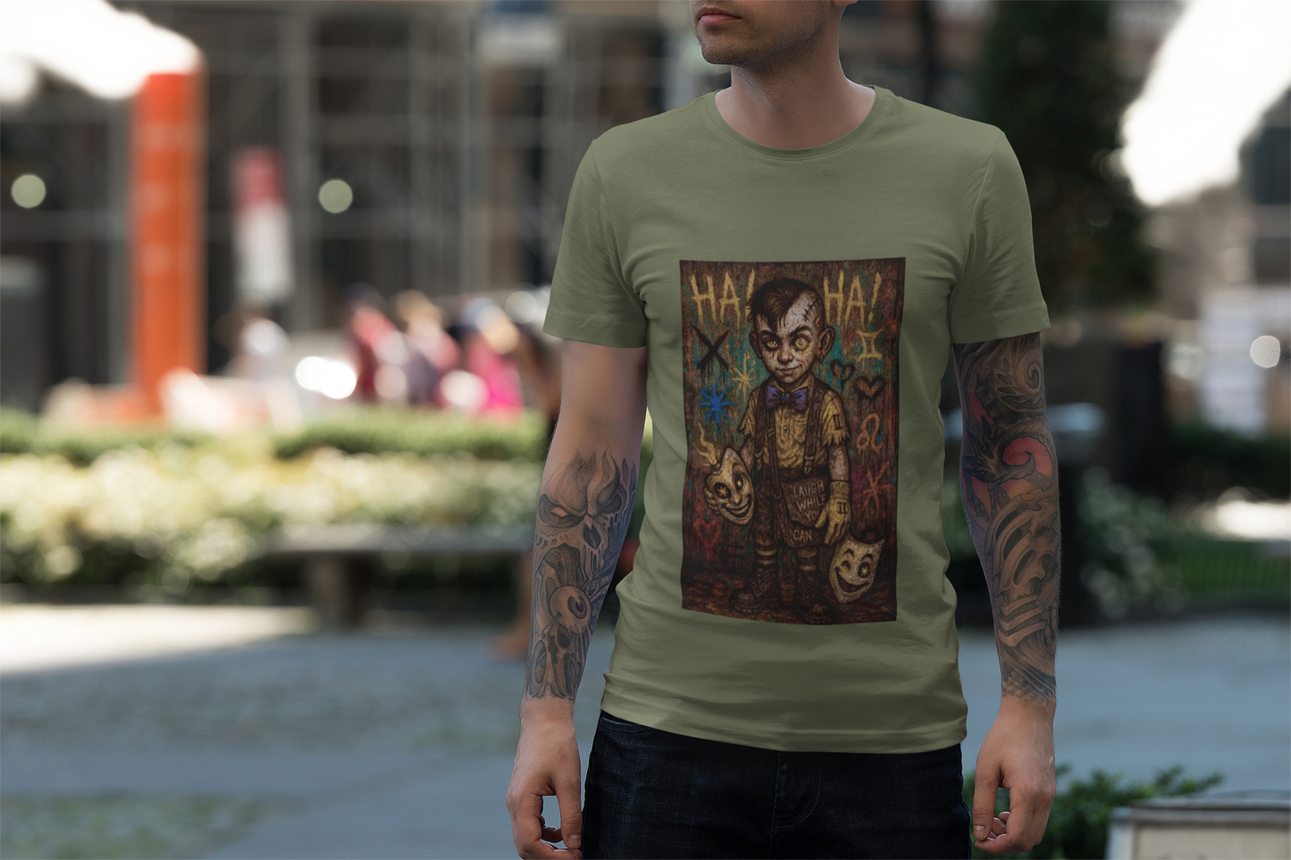 Jasper Haunting Humor Unisex Softstyle T-Shirt