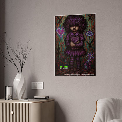 Lylith Gloss Poster – Whimsical Art Print for Home Decor