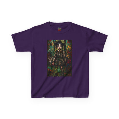 Gothic Princess Kids Tee - Unique Urban Style for Little Trendsetters