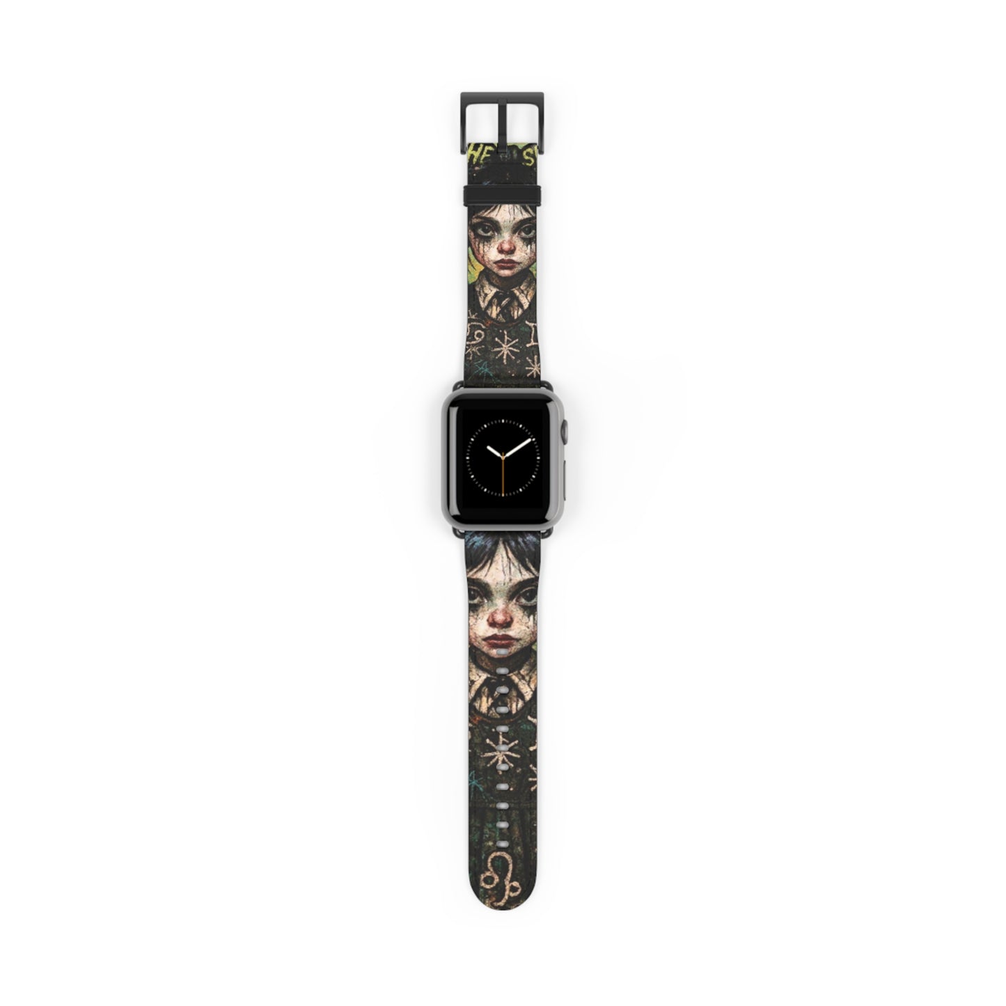 Gothic Art Watch Band - Unique Design for Fashion Enthusiasts