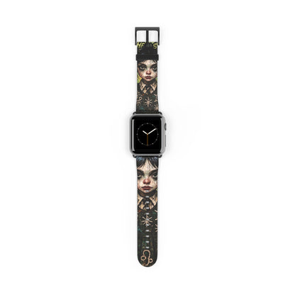 Gothic Art Watch Band - Unique Design for Fashion Enthusiasts