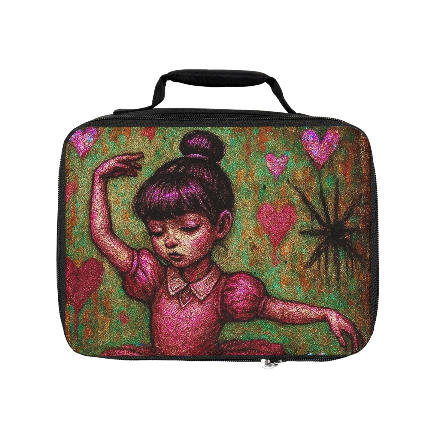 Ballet-Inspired Lunch Bag for Kids with Artistic Dancer Design