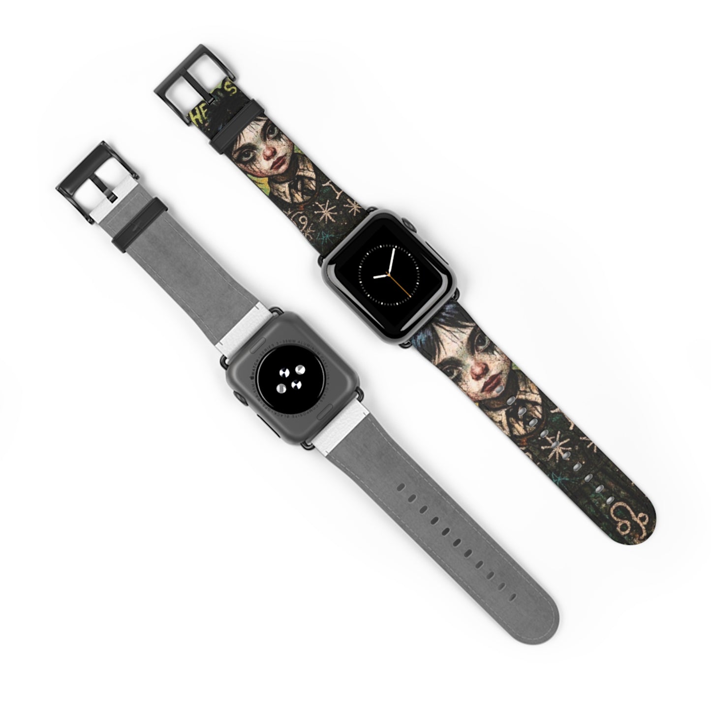 Gothic Art Watch Band - Unique Design for Fashion Enthusiasts