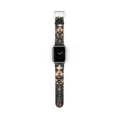 Gothic Art Watch Band - Unique Design for Fashion Enthusiasts