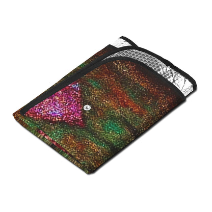 Artistic Car Sun Shades - Whimsical Heart Dance Design