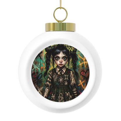 Gothic Christmas Ball Ornament Set
