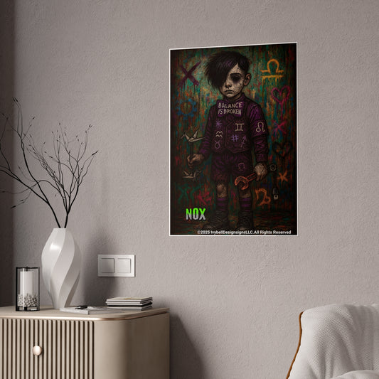 Haunted Homeroom Gloss Poster –Nox