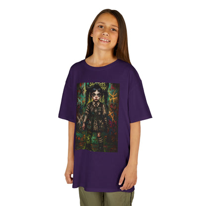 Gothic Princess Kids Tee - Unique Urban Style for Little Trendsetters
